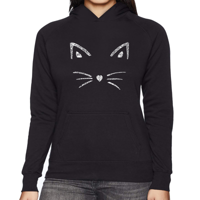 Whiskers - Women's Word Art Hooded Sweatshirt