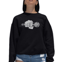  90's Rappers - Women's Word Art Crewneck Sweatshirt