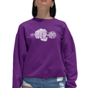  90's Rappers - Women's Word Art Crewneck Sweatshirt