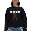  Bigfoot - Women's Word Art Crewneck Sweatshirt