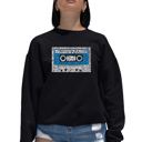 Black Medium 80S One Hit Wonders - Women's Word Art Crewneck Sweatshirt