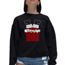 Black XL Chimney Santa - Women's Word Art Crewneck Sweatshirt