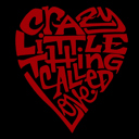  Crazy Little Thing Called Love - Women's Word Art Crewneck Sweatshirt