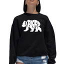 Black XL Explore - Women's Word Art Crewneck Sweatshirt