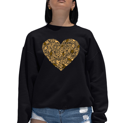 Fall Vibes  - Women's Word Art Crewneck Sweatshirt