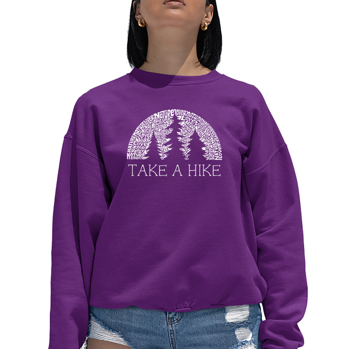 Nature Lover - Women's Word Art Crewneck Sweatshirt