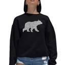  Mama Bear - Women's Word Art Crewneck Sweatshirt