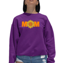 Pink XXXL Mom Sunflower - Women's Word Art Crewneck Sweatshirt