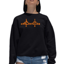 San Francisco Bridge - Women's Word Art Crewneck Sweatshirt