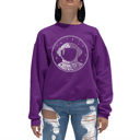 Pink XL I Need My Space Astronaut - Women's Word Art Crewneck Sweatshirt