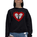 Black XXXL Til Death Do Us Part - Women's Word Art Crewneck Sweatshirt