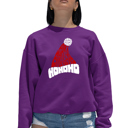 Pink Medium All I Want For Christmas Is You - Women's Word Art Crewneck Sweatshirt