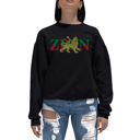  Zion - One Love - Women's Word Art Crewneck Sweatshirt