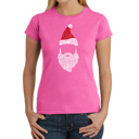  Women's Word Art T-Shirt - Santa Claus