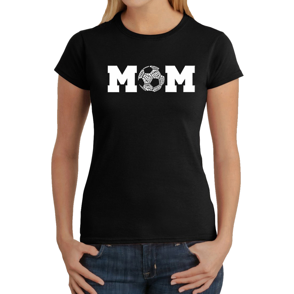 Soccer Mom - Women's Word Art T-Shirt