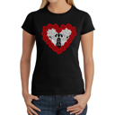 Black XL Women's Word Art T-Shirt - Til Death Do Us Part