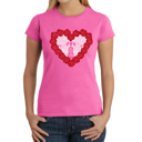 Pink Small Women's Word Art T-Shirt - Til Death Do Us Part