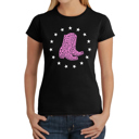  Cowgirl Boots - Women's Word Art T-Shirt