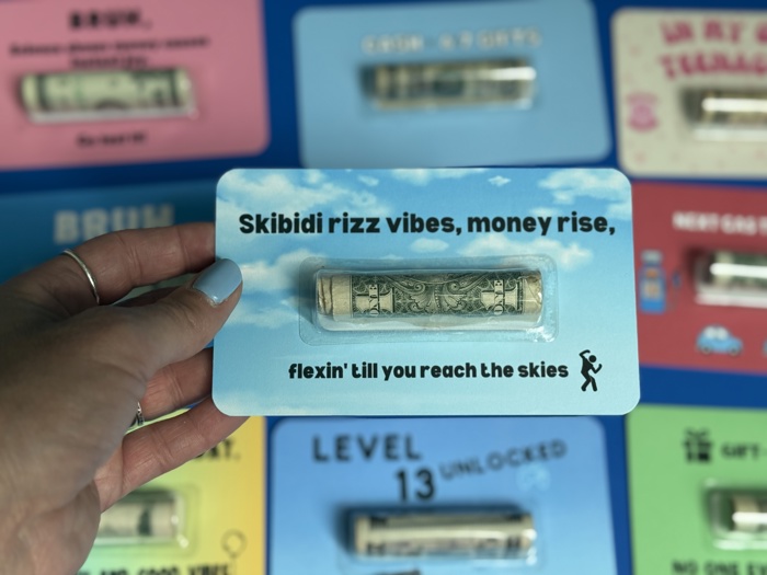 Funny Gift for teen boy Bruh Money Card gift |  teens gifts for boys Cash Holder Dome gift for 13th birthday for boys 14th birthday