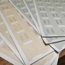 Gold Bible  Minimalist Bible and LDS Book of Mormon Tab Stickers Laminated Scriptures Tabs Christian Gift Gold Foil or Silver Foil