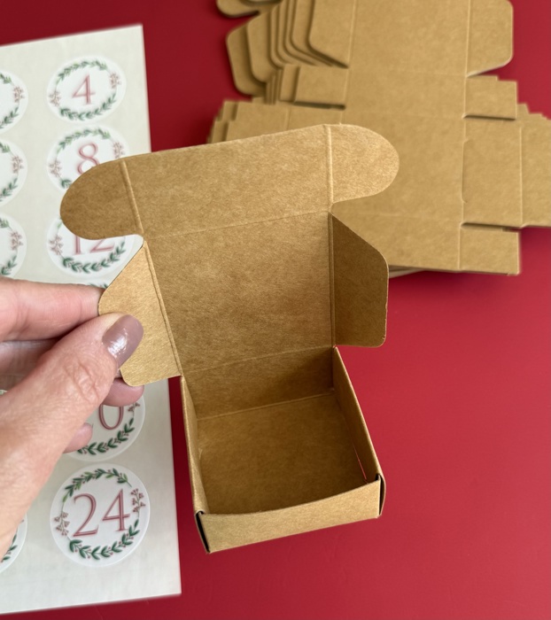 Christmas Advent Calendar Charm Bracelet and Necklace for kids girls DIY kit