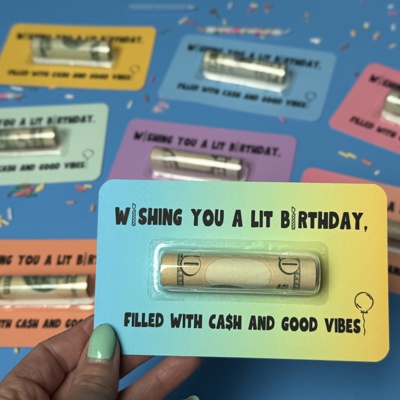 Hilarious Teenager Birthday Gift for Boys Money Card for Preteen Gift Cash Holder for 13th birthday boys gift card for grandson