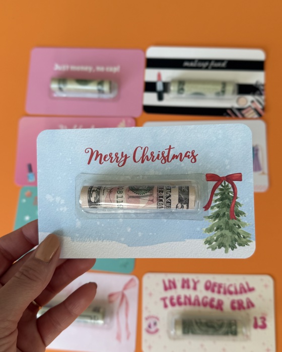 Teenage Gift Ideas Money Card gift | Cash Holder Dome for teenager gift|  Birthday Present for girls Moms girlfriend