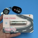 Pink car fund Teenage Gift Ideas Money Card gift | Cash Holder Dome for teenager gift|  Birthday Present for girls Moms girlfriend