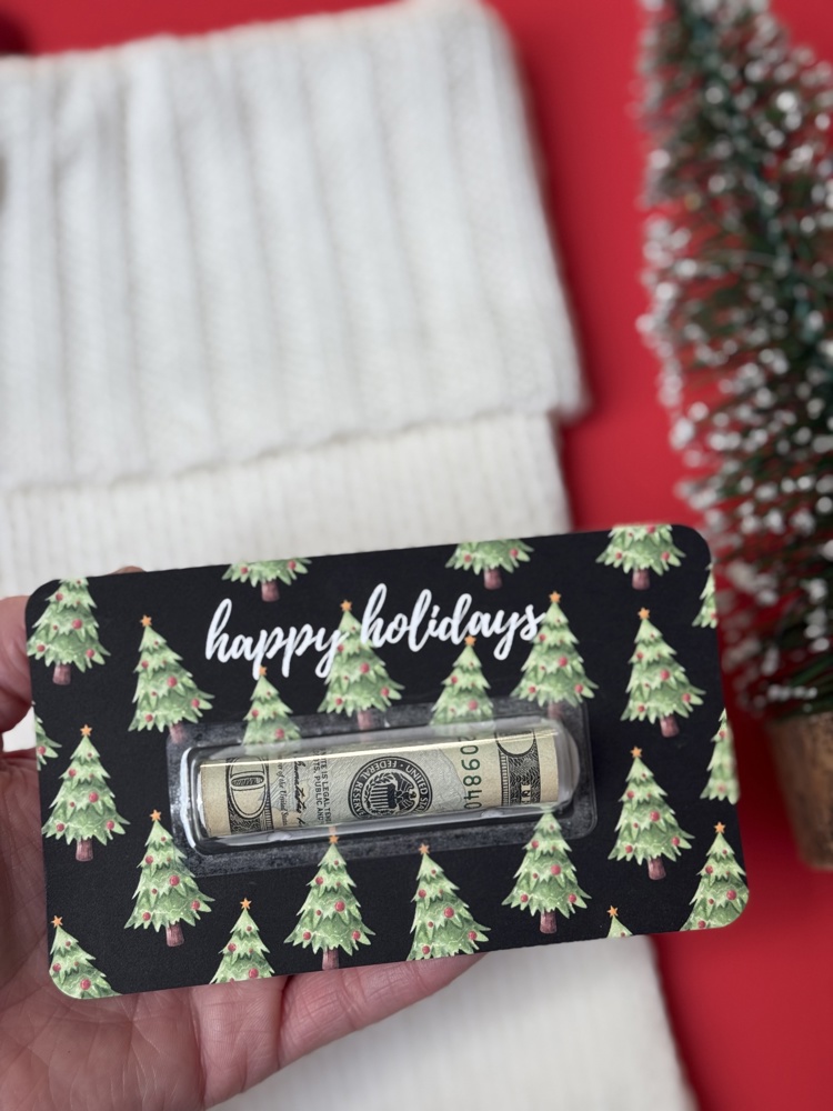 Christmas Money Card gift | cash card for Christmas teens gifts boys Cash Holder Dome | Christmas Card Ornament for teens