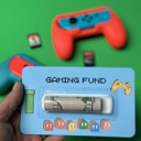  Gaming Money Card gift |  teens gifts boys Cash Holder Dome for Gamer