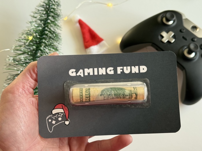 Christmas Money Card gift | cash card for Christmas teens gifts boys Cash Holder Dome | Christmas Card Ornament for teens