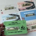 Tank looking a lil 6-7 Christmas Money Card gift | cash card for Christmas teens gifts boys Cash Holder Dome | Christmas Card Ornament for teens