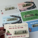  Christmas Money Card gift | cash card for Christmas teens gifts boys Cash Holder Dome | Christmas Card Ornament for teens