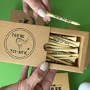 Sports Golf Tees  May the course be with you funny gift for dad grandpa for Father's Day