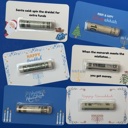  Christmas Money Card gift | cash card for Christmas teens gifts boys Cash Holder Dome | Christmas Card Ornament for teens