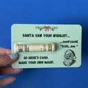 Santa Laughing Teenage Gift Ideas Money Card gift | Cash Holder Dome for teenager gift|  Birthday Present for girls Moms girlfriend