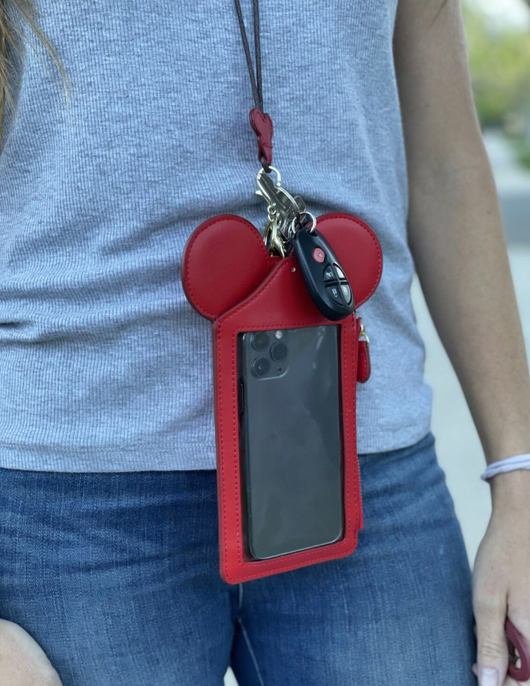 Oversized Phone Mouse Wallet Lanyards