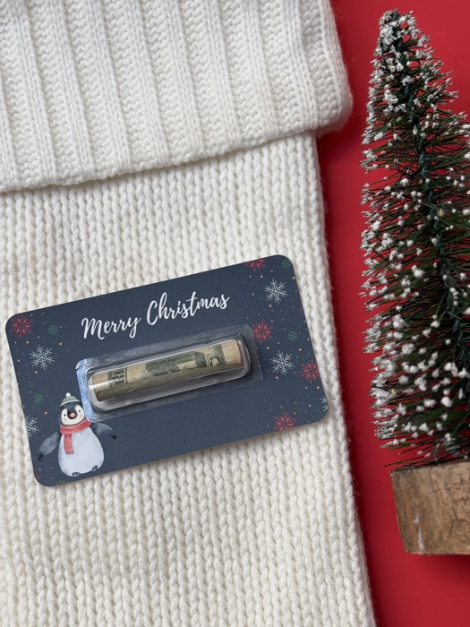 Christmas Money Card gift | cash card for Christmas teens gifts boys Cash Holder Dome | Christmas Card Ornament for teens