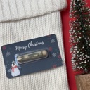 Penguin Christmas Money Card gift | cash card for Christmas teens gifts boys Cash Holder Dome | Christmas Card Ornament for teens