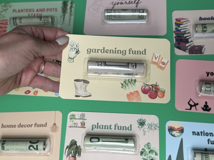 Christmas  Funny Money Card for plant lovers gift idea Plant Lady Mom Indoor Plant Gifts Christmas Card