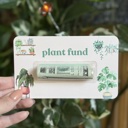Plant Fund Christmas  Funny Money Card for plant lovers gift idea Plant Lady Mom Indoor Plant Gifts Christmas Card