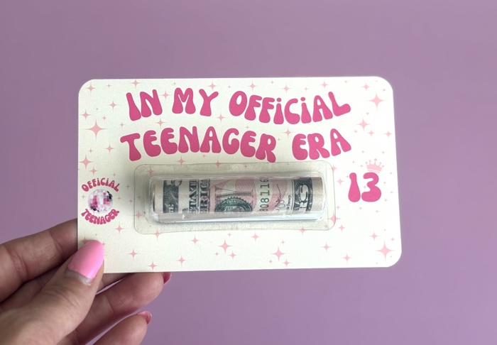 Christmas Money Card gift | cash card for Christmas teens gifts boys Cash Holder Dome | Christmas Card Ornament for teens