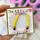  A,B,C's of Gratitude Poem & Teach Bracelet End of Year Teacher Appreciation Gift