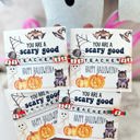  You're a SCARY GOOD Teacher! Apple Teacher Bracelet, Card, box & ribbon! Complete Gift! 