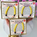  A,B,C's of Gratitude Poem & Teach Bracelet End of Year Teacher Appreciation Gift