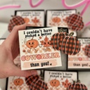  We couldn't have PICKED a better teacher than you!Plaid Pumpkin Earrings!Teacher appreciation gift! Personalized card,box & ribbon included!