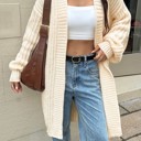  Love Kuza Weekend Comfort Chunky Rib Cardigan