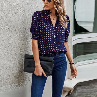 Love Kuza Whimsy Dot Blouse