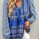  Love Kuza Boho Bloom Babydoll Blouse