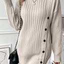  Love Kuza Cozy Buttoned Turtleneck